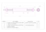 design 2d mechanical engineering drawings with orthographic and section views